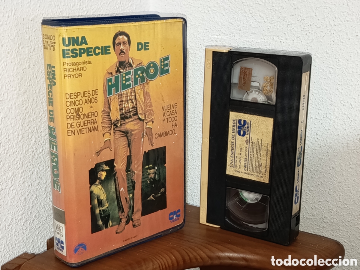 Cine: Una especie de h&eacute;roe. Pel&iacute;cula VHS