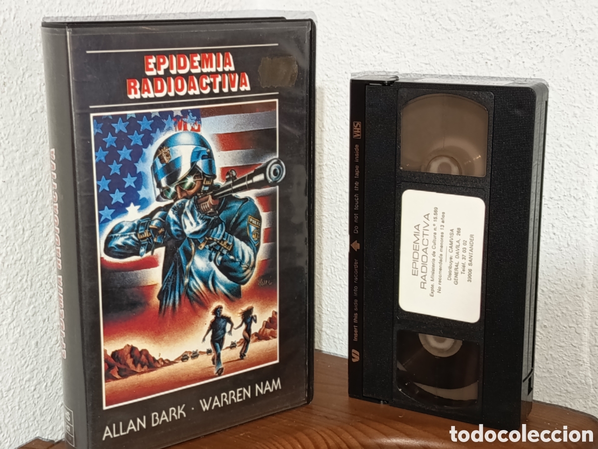Cine: Epidemia radioactiva. Pel&iacute;cula VHS