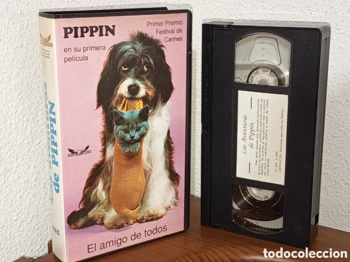 Cine: Las aventuras de Pippin. Pel&iacute;cula VHS