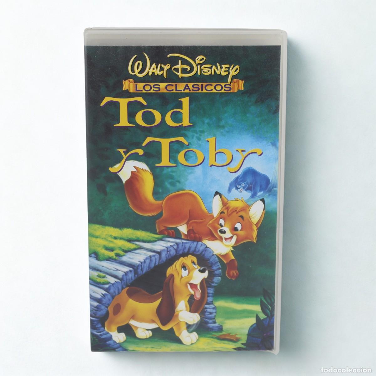 Cine: VHS Tod y Toby Walt Disney Clasicos Animacion PAL Castellano