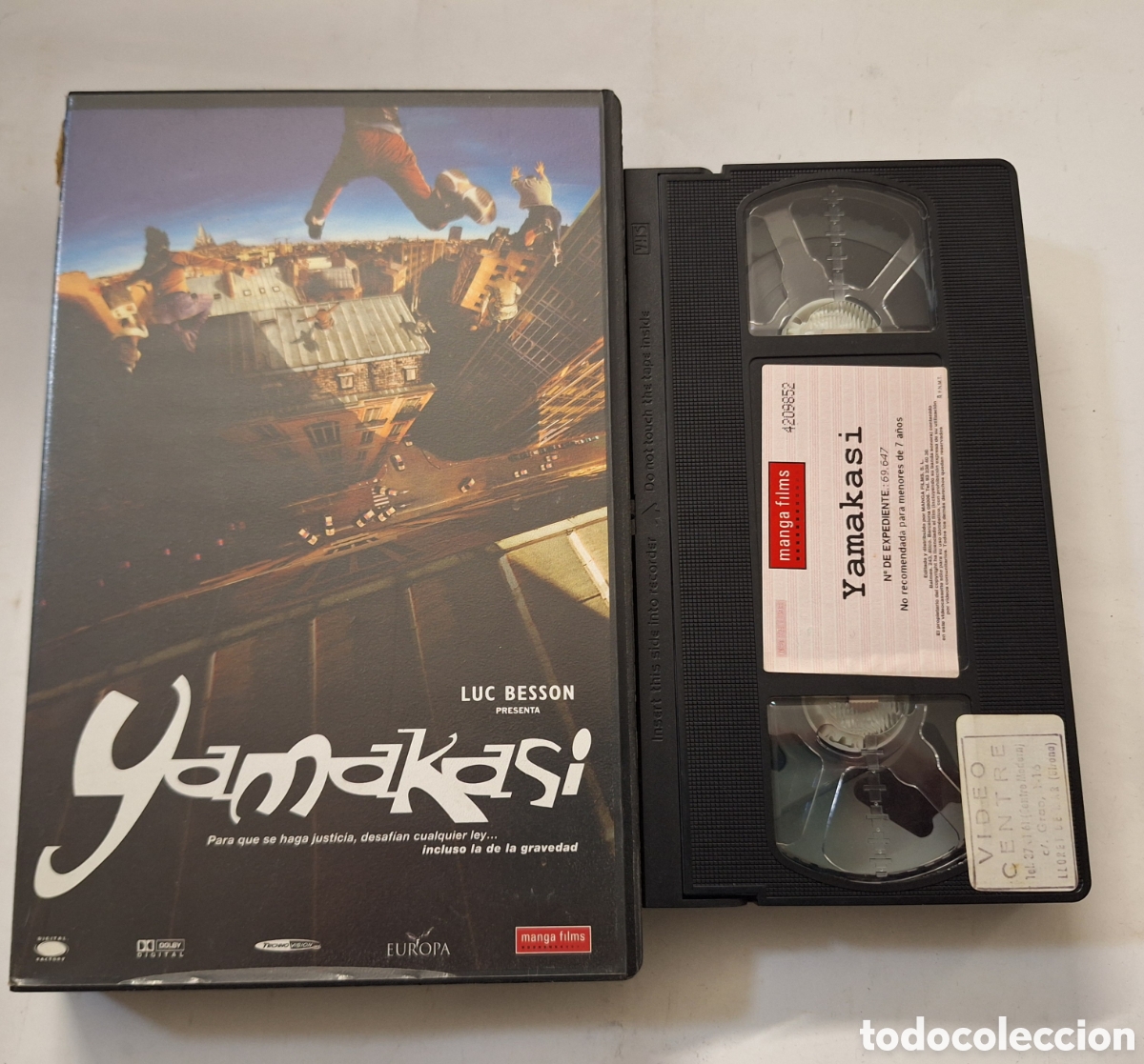 Cine: Yamakasi VHS Manga Films