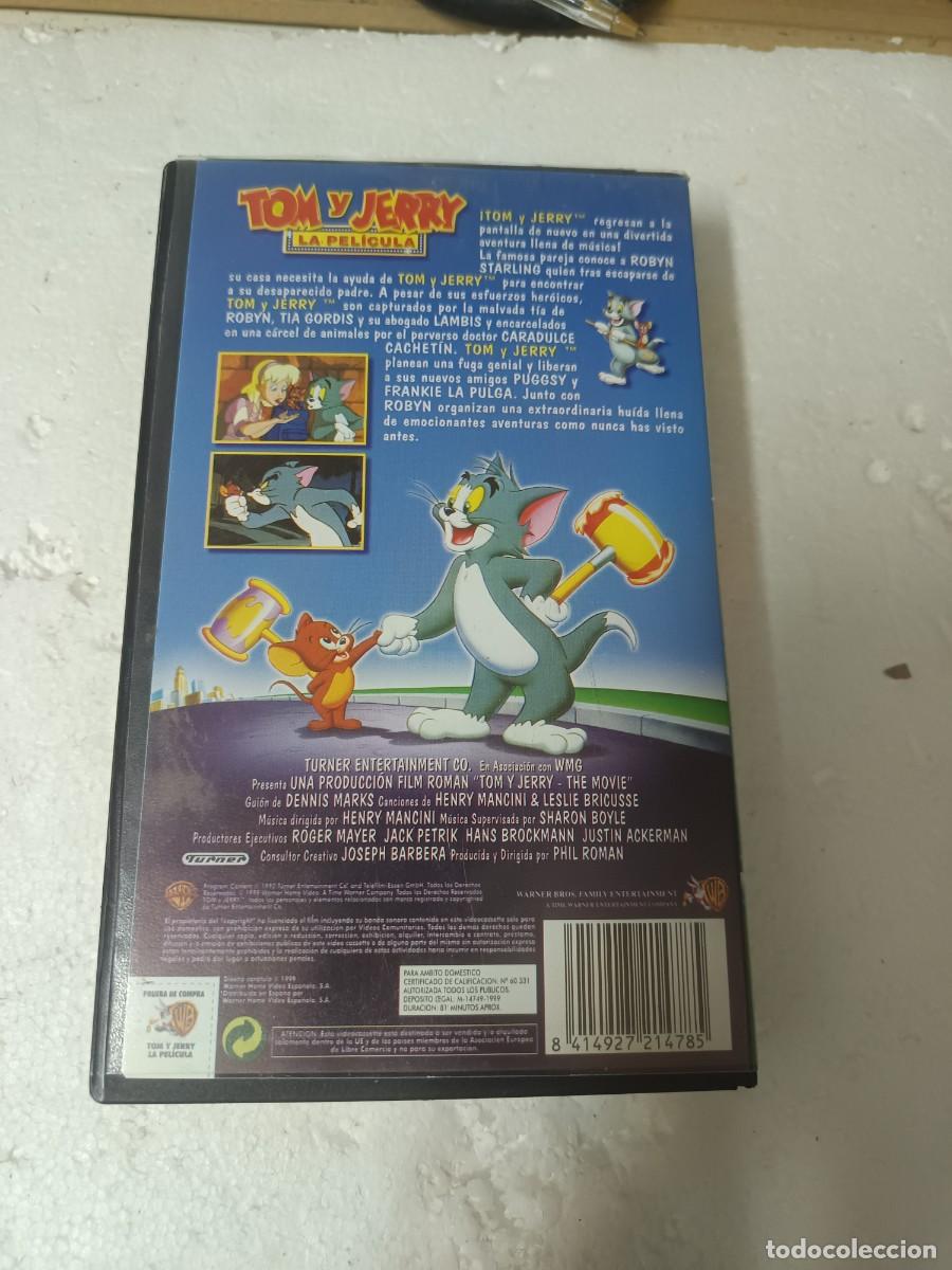 Cine: Pel&iacute;cula VHS tom y Jerry - Foto 2