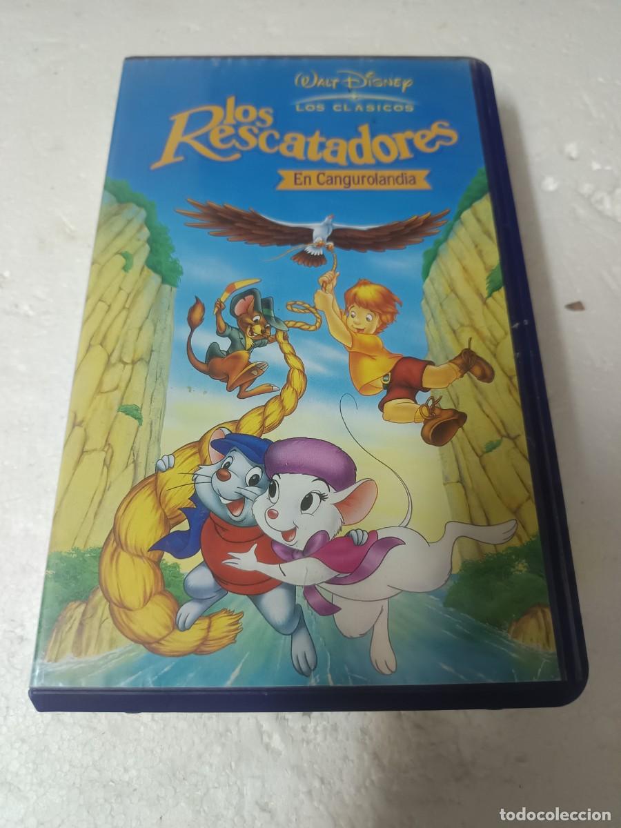 Cine: Pel&iacute;cula VHS Los Rescatadores en cangurolandia