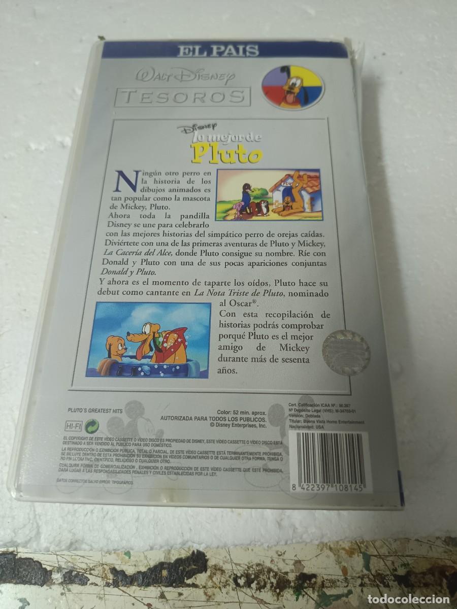 Cine: Pel&iacute;cula VHS lo mejor de Pluto - Foto 2