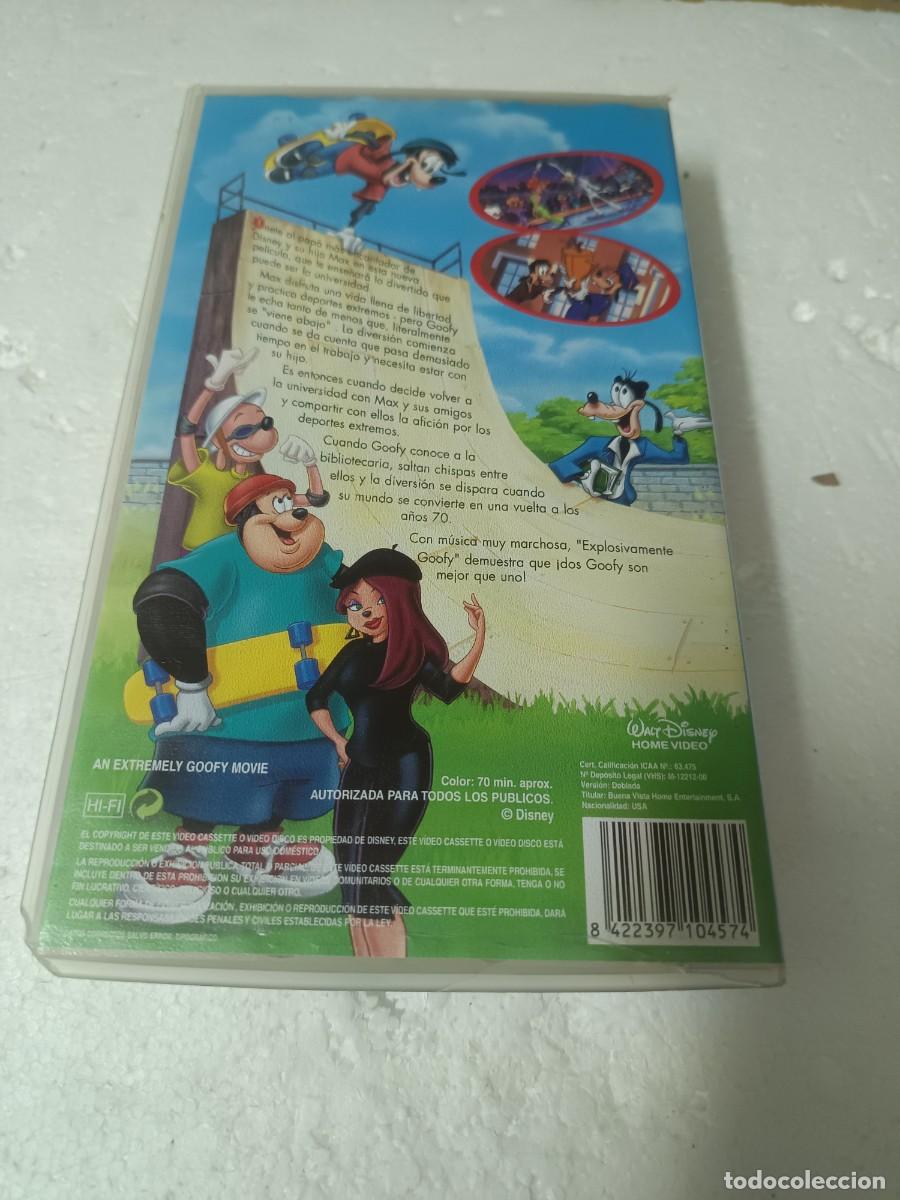 Cine: Pel&iacute;cula VHS Goofy explosivamente - Foto 2