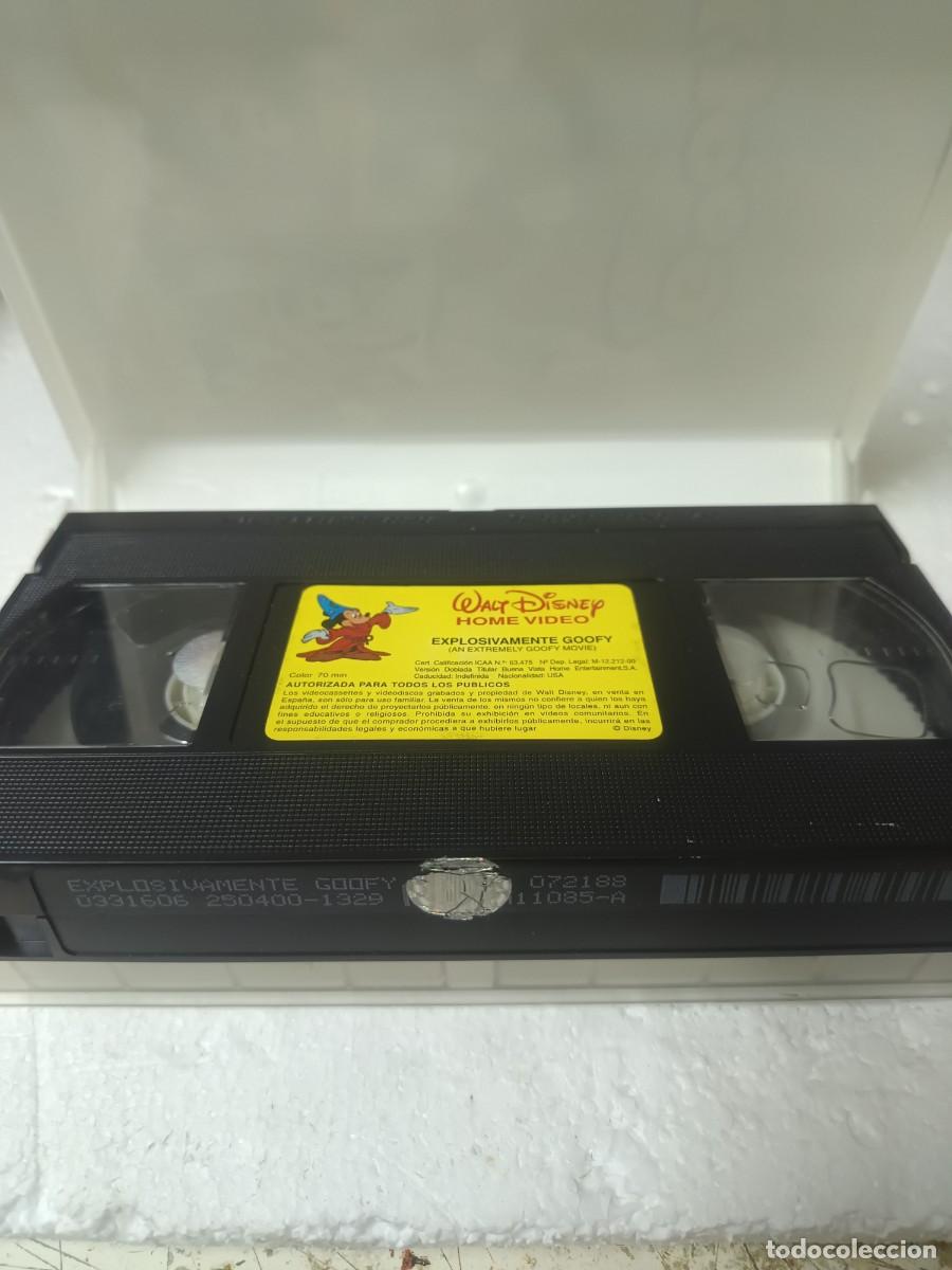 Cine: Pel&iacute;cula VHS Goofy explosivamente - Foto 5