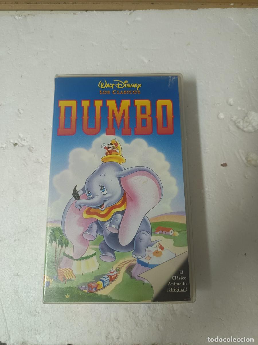Cine: Pel&iacute;cula VHS Dumbo walt Disney