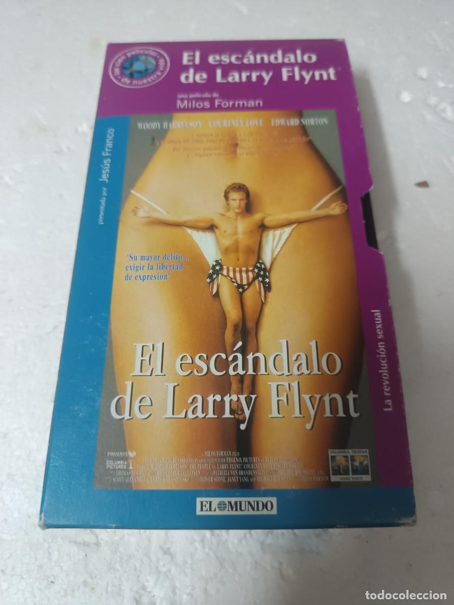 Cine: Pel&iacute;cula VHS el esc&aacute;ndalo de Larry flynt