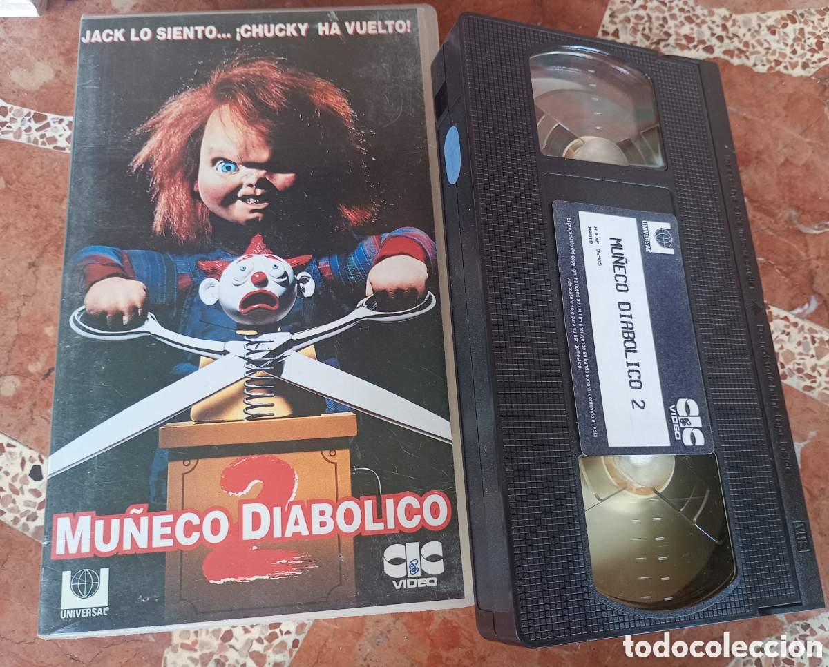 Cine: Mu&ntilde;eco diab&oacute;lico 2 vhs