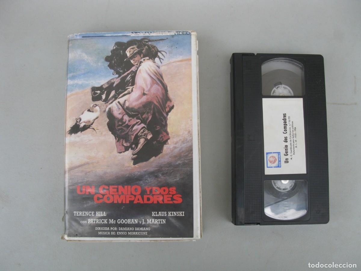 Cine: UN GENIO Y DOS COMPADRES - PEL&Iacute;CULA EN VHS - TERENCE HILL - KLAUS KINSKI.