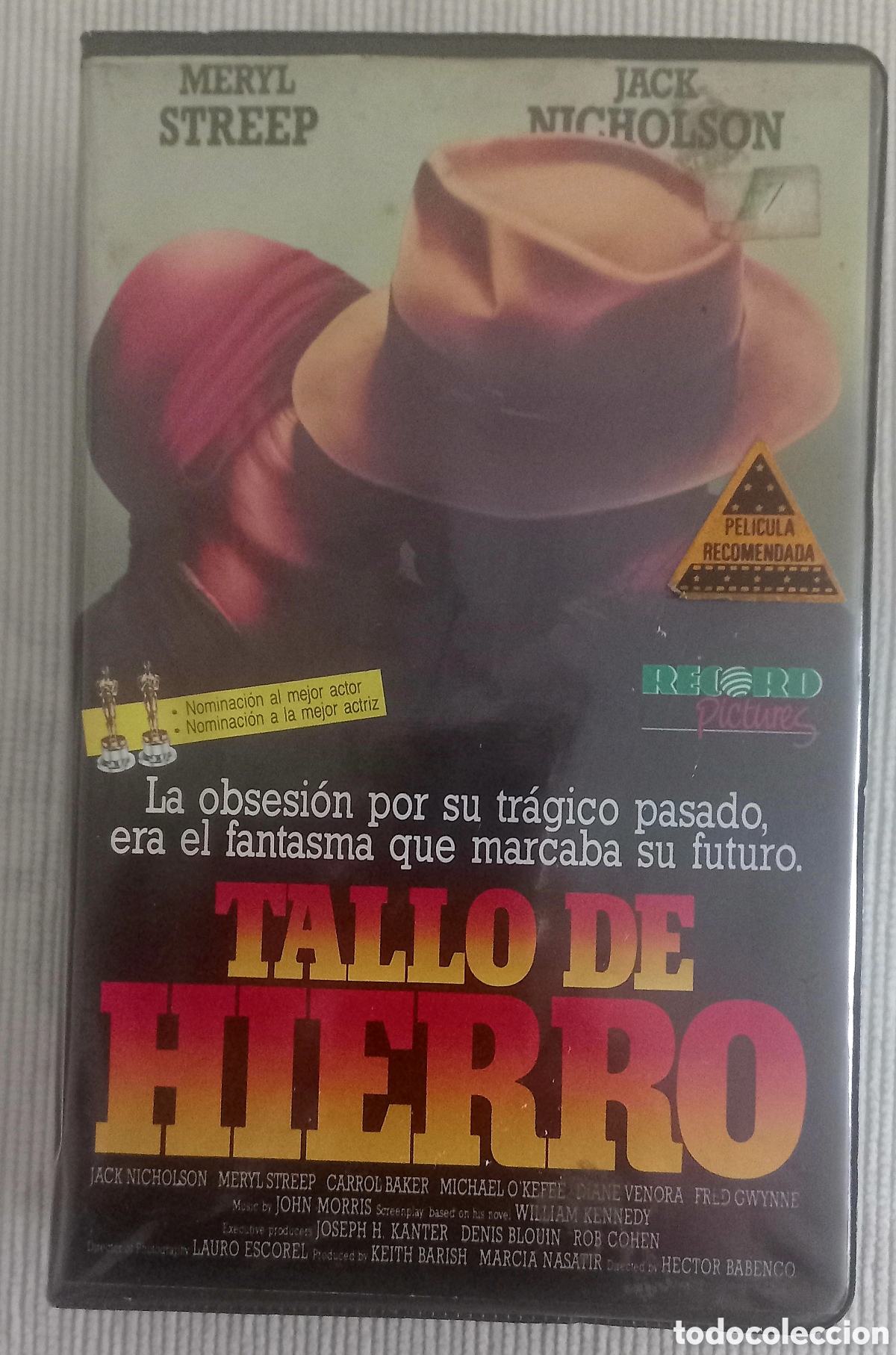 Cine: Tallo de hierro (Meryl Streep, Jack Nicholson) Primera edici&oacute;n.