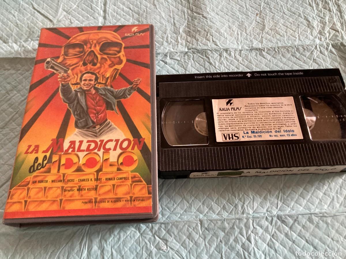 Cine: VHS ORIGINAL / LA MALDICION DEL IDOLO