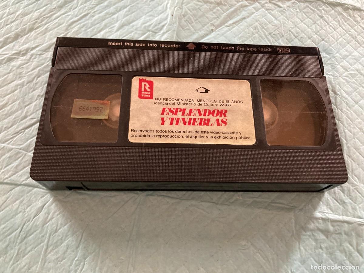 Cine: VHS ORIGINAL SIN CARATULA Y SIN ESTUCHE / ESPLENDOR Y TINIEBLAS