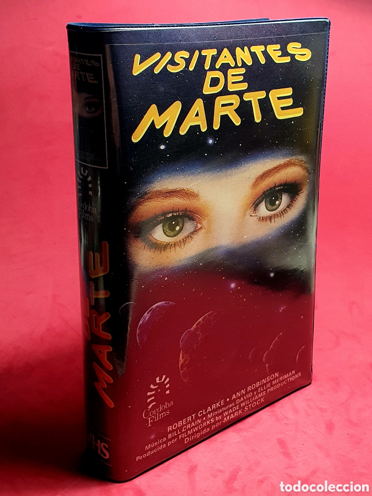 Cine: VISITANTES DE MARTE - VHS - CAJA GRANDE -