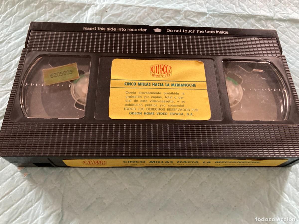 Cine: VHS ORIGINAL SIN CARATULA Y SIN ESTUCHE / CINCO MILLAS HACIA LA MEDIANOCHE