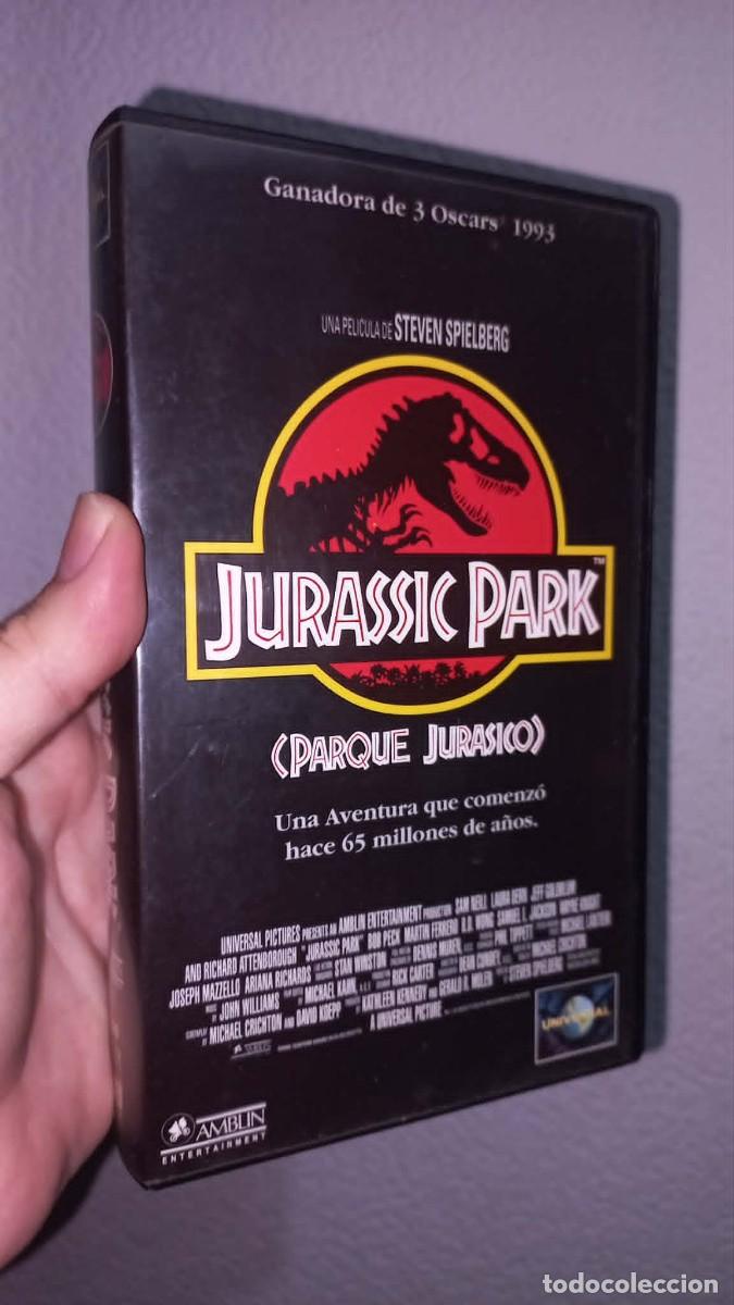 Cine: VHS Jurassic Park Parque Jur&aacute;sico 1a Edici&oacute;n 1994