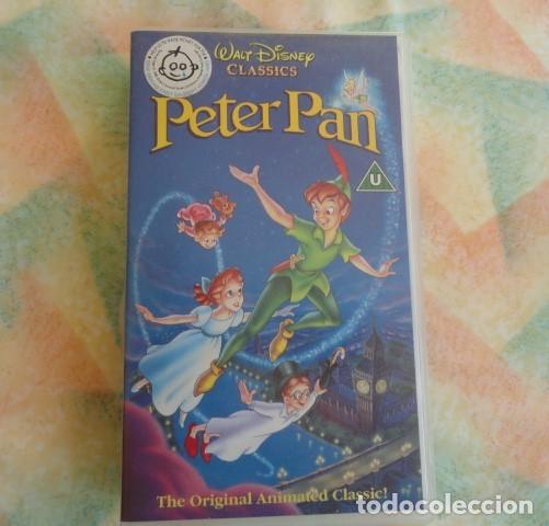 Cine: PETER PAN WALT DISNEY CLASSICS VHS UK EN INGL&Eacute;S OPORTUNIDAD &Uacute;NICA!!