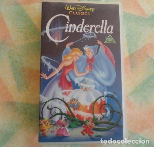 Cine: CINDERELLA BLANCANIEVES WALT DISNEY CLASSICS VHS UK INGL&Eacute;S OPORTUNIDAD &Uacute;NICA!!