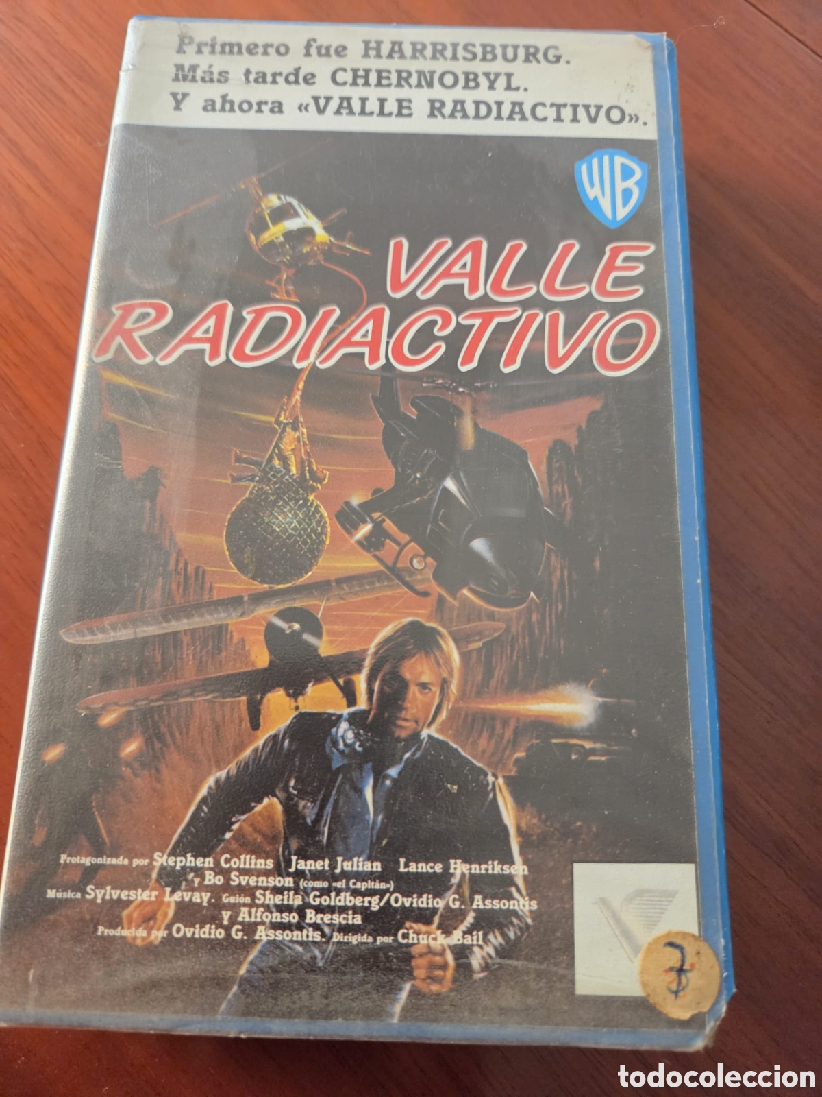 Cine: VHS Original &rdquo;Valle Radiactivo&rdquo; (On Dangerous Ground) &ndash; Ciencia Ficci&oacute;n / Thriller A&ntilde;os 80 &ndash; Edici&oacute;n