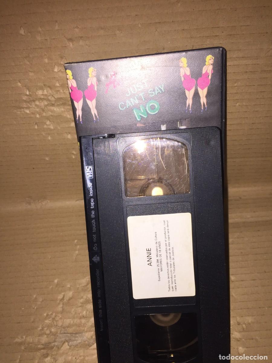 Cine: vhs Annie Just can&acute;t say No - xxx - 18 a&ntilde;os