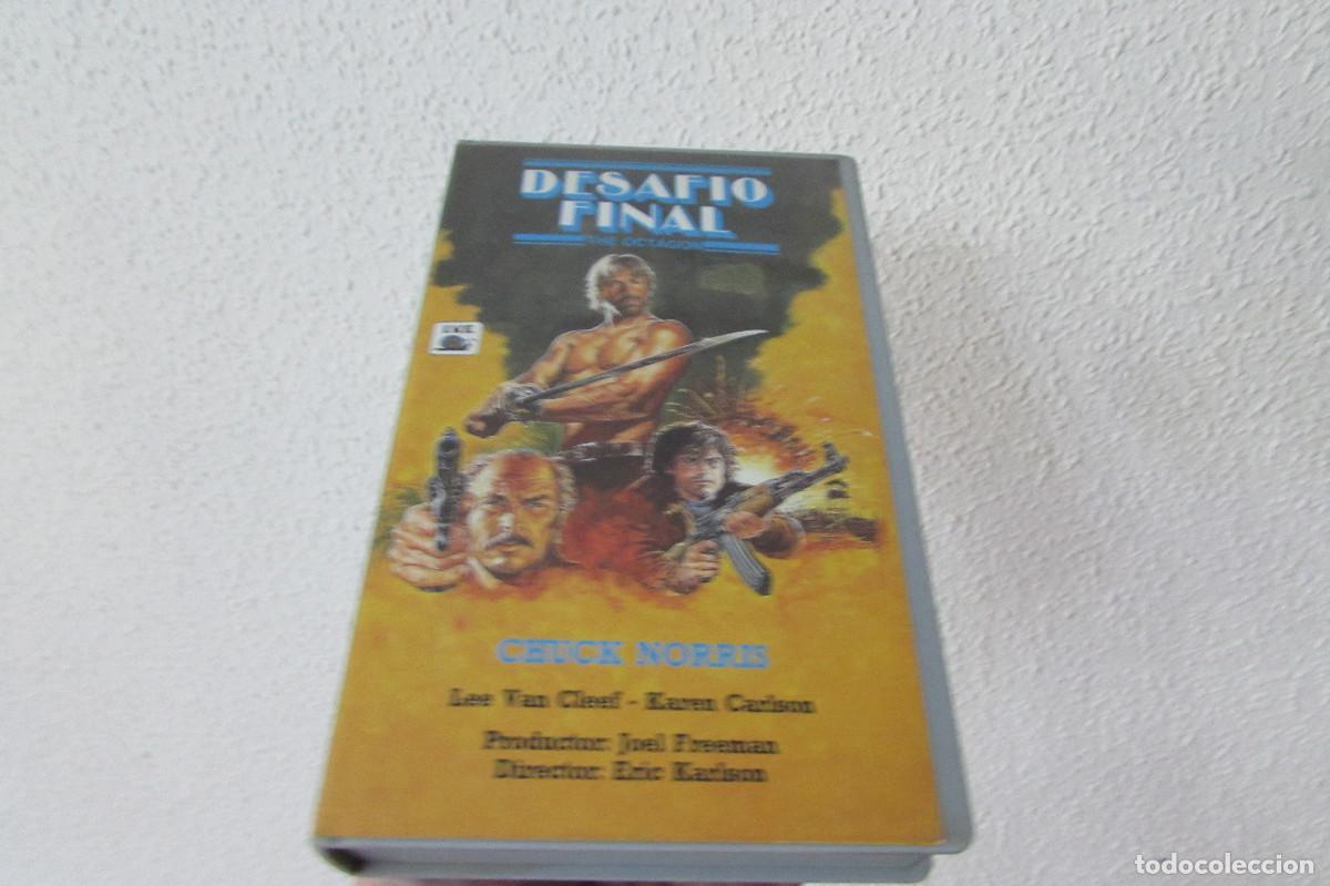 Cine: Desafio Final VHS Chuck Norris Lee Van Cleef