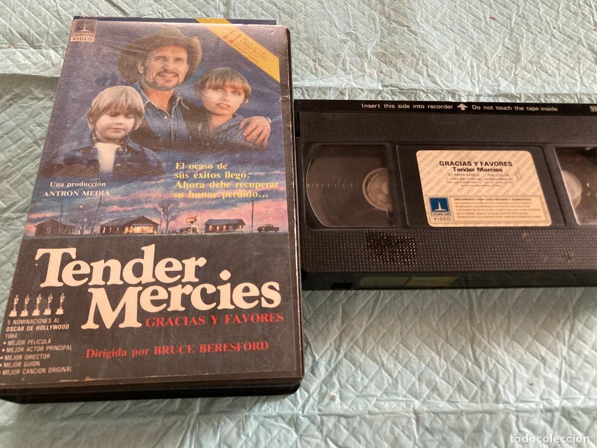 Cine: VHS ORIGINAL / TENDER MERCIES - GRACIAS Y FAVORES -