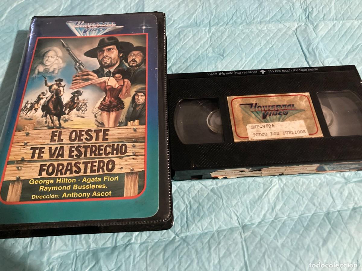 Cine: VHS ORIGINAL / EL OESTE TE VA ESTRECHO FORASTERO