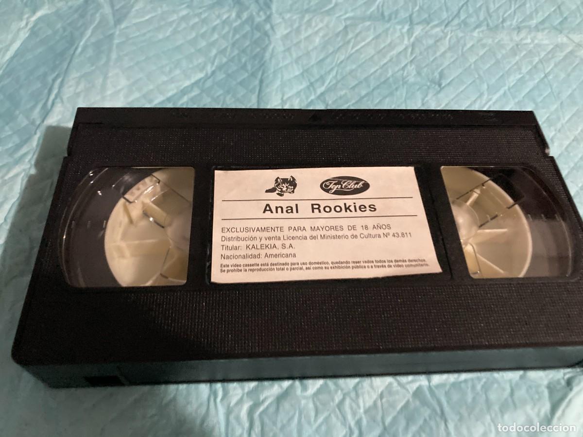 Cine: VHS ORIGINAL SIN CARATULA Y SIN ESTUCHE / ANAL ROOKIES