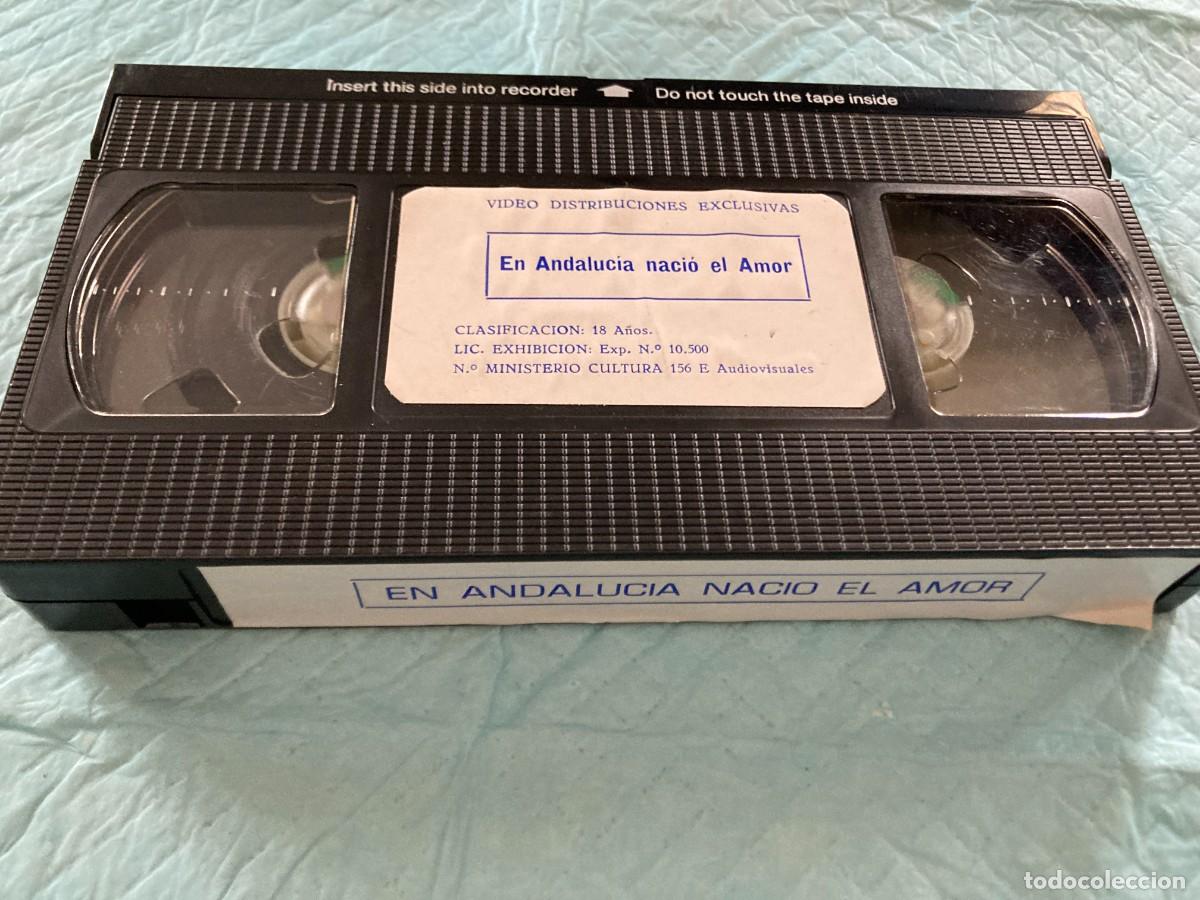 Cine: VHS ORIGINAL SIN CARATULA Y SIN ESTUCHE / EN ANDALUCIA NACIO EL AMOR