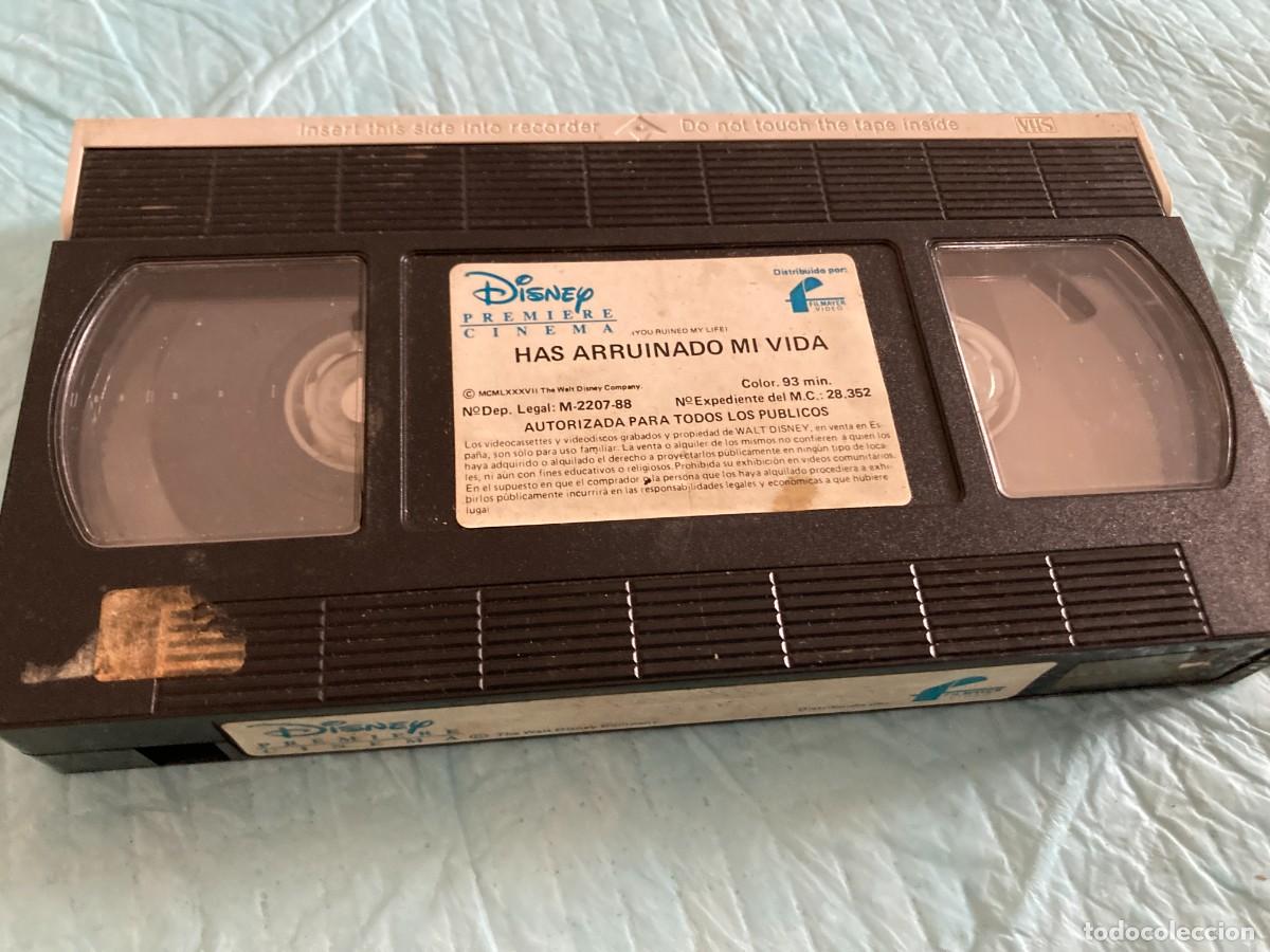 Cine: VHS ORIGINAL SIN CARATULA Y SIN ESTUCHE / HAS ARRUINADO MI VIDA