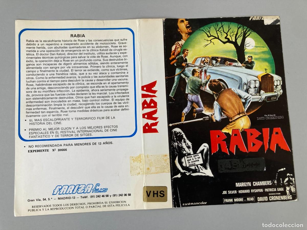 Cine: Car&aacute;tula video original RABIA