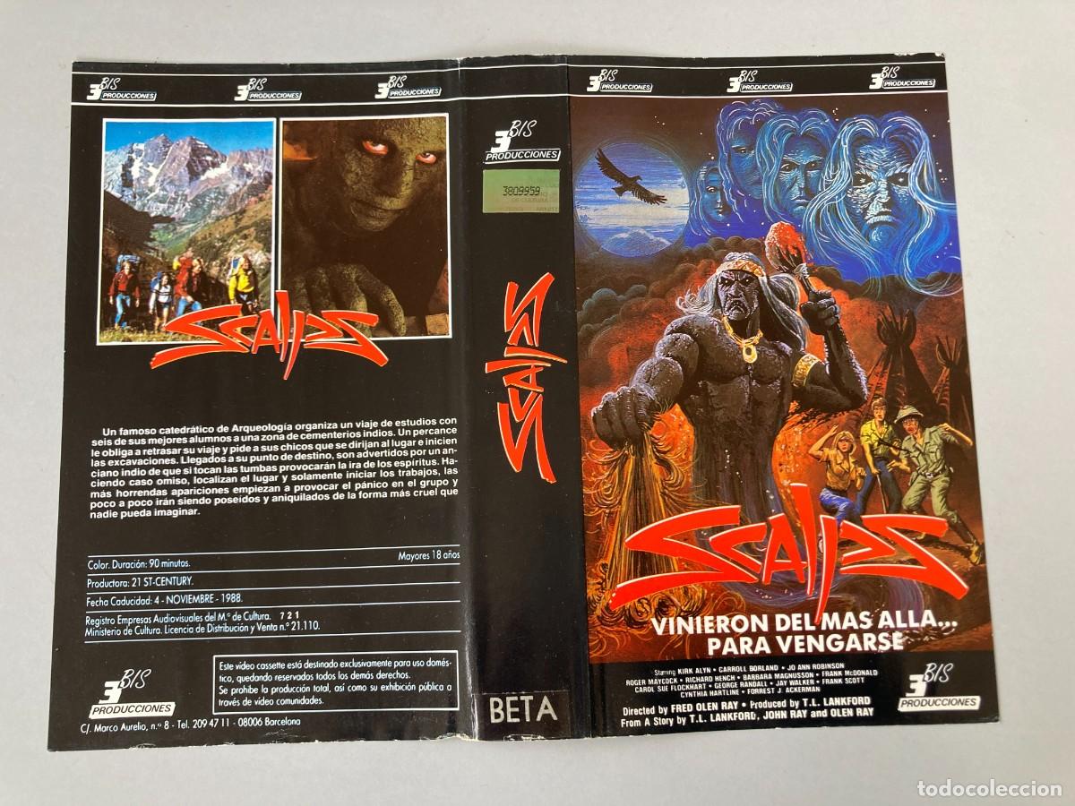 Cine: Car&aacute;tula video original SCALPS