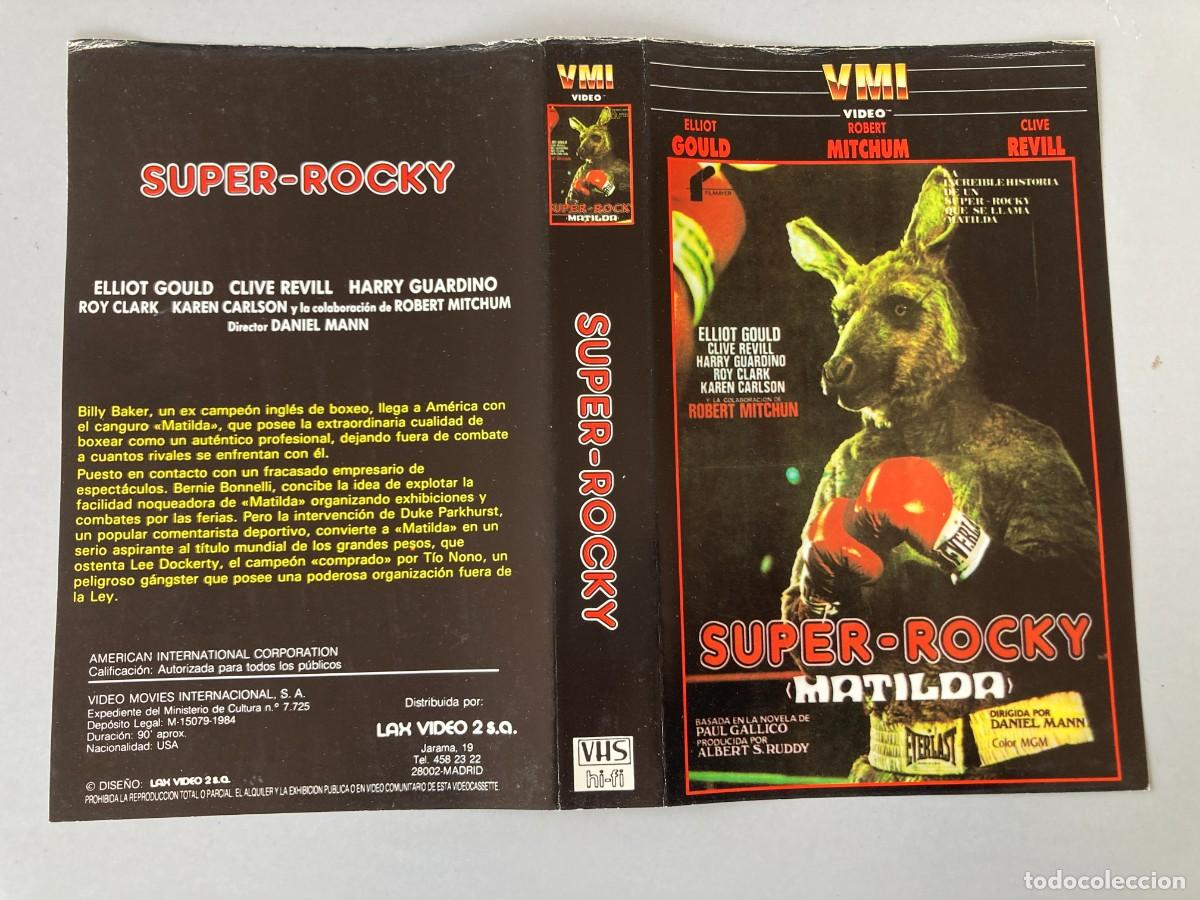 Cine: Car&aacute;tula video original SUPER ROCKY MATILDA