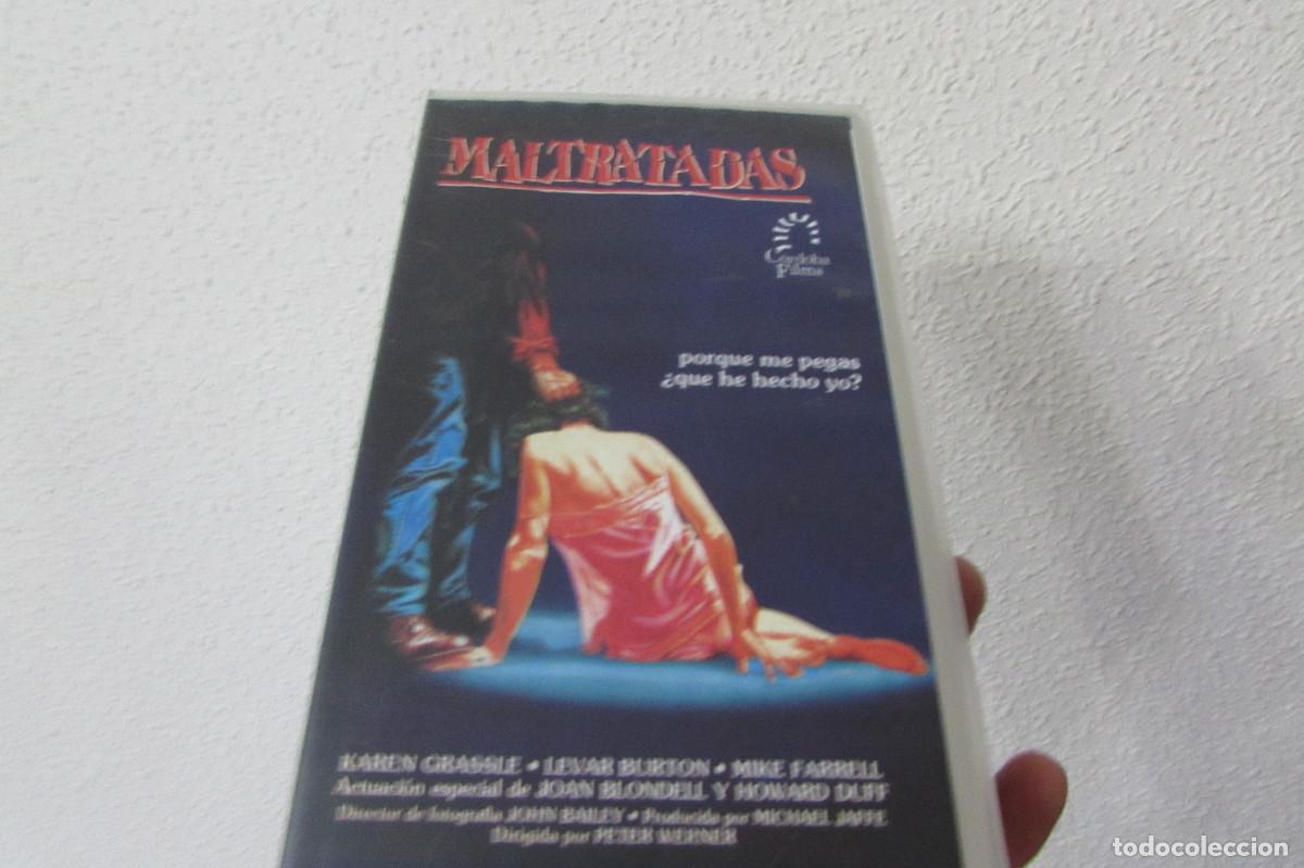 Cine: Maltratadas VHS CAJA PEQUE&Ntilde;A