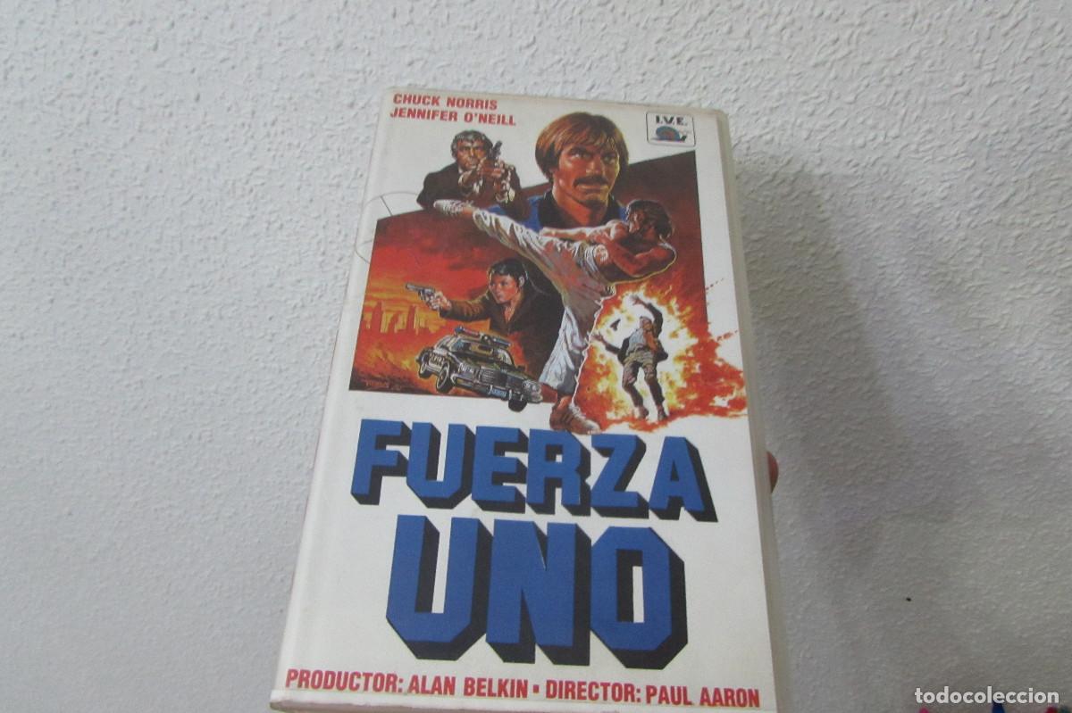 Cine: FUERZA UNO - Chuck Norris, Jennifer O'neill VHS