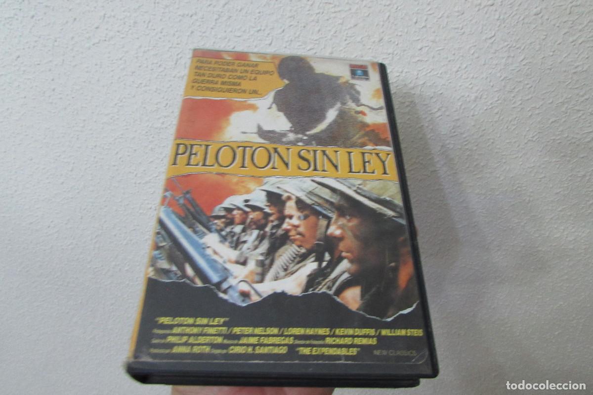 Cine: Pelot&oacute;n Sin Ley VHS THE EXPENDABLES