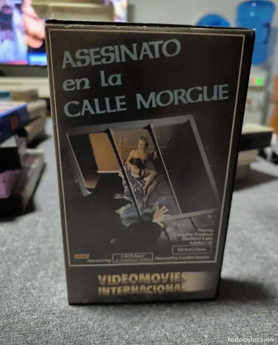 Cine: Asesinato en la calle Morgue VHS