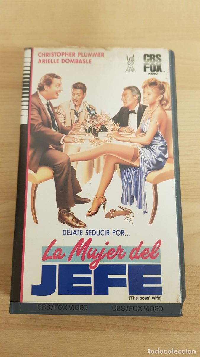 Cine: La Mujer del Jefe VHS Christopher Plummer Arielle Dombasle Ziggy Steinberg