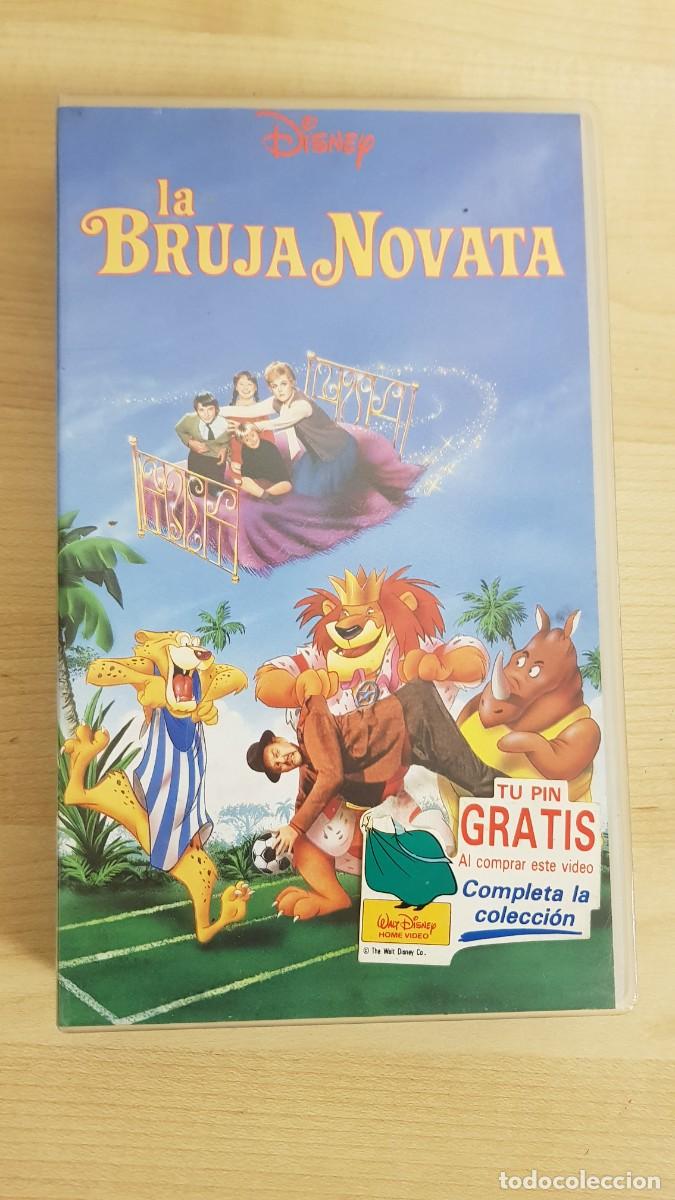 Cine: La Bruja Novata VHS Los Clasicos de Walt Disney Angela Lansbury David Tomlinson