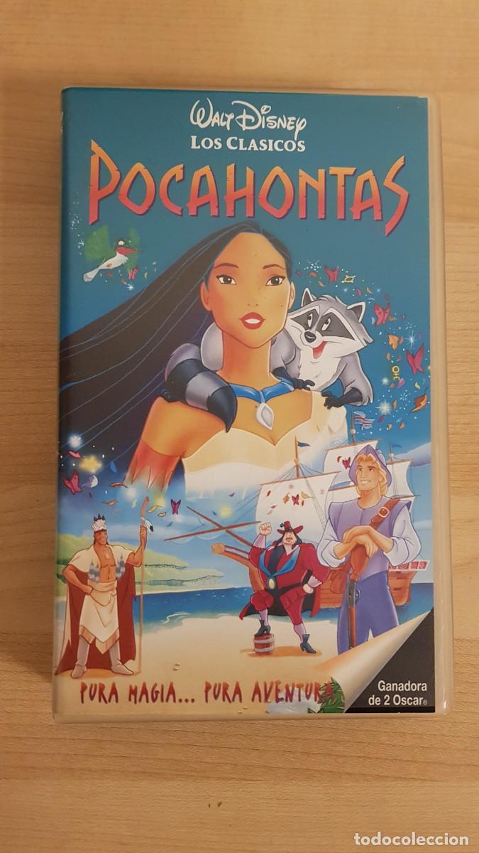 Cine: Pocahontas VHS Los Clasicos Walt Disney