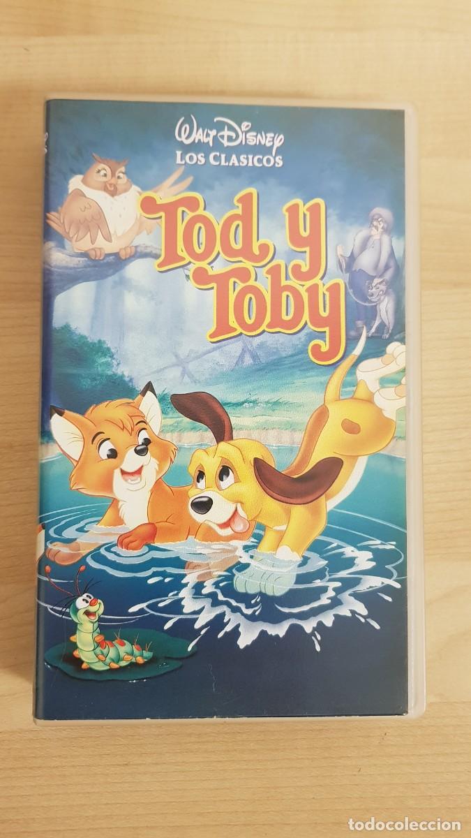 Cine: Tod y Toby VHS Los Clasicos Walt Disney