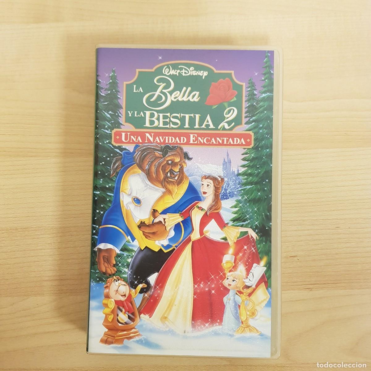 Cine: La Bella y La Bestia 2 Una Navidad Encantada VHS Walt Disney