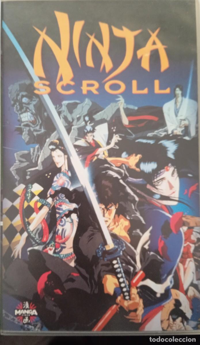 Cine: NINJA SCROLL. MANGA. VHS