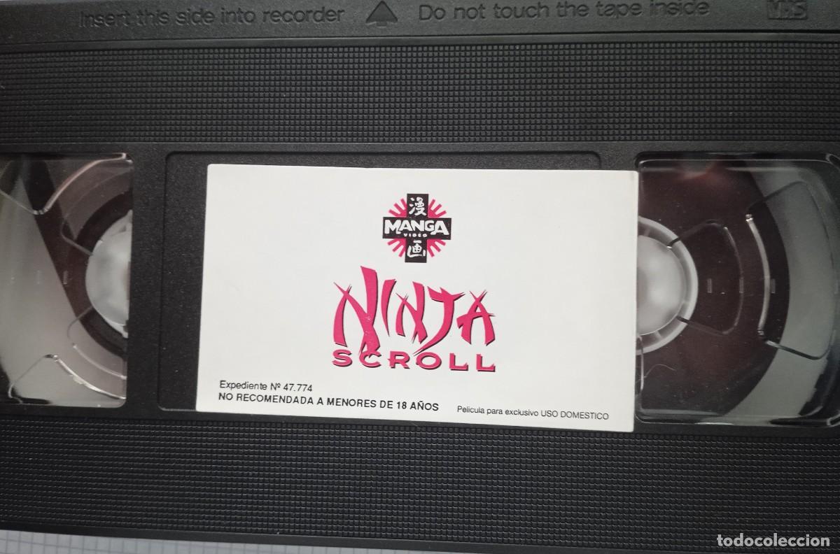 Cine: NINJA SCROLL. MANGA. VHS - Foto 2