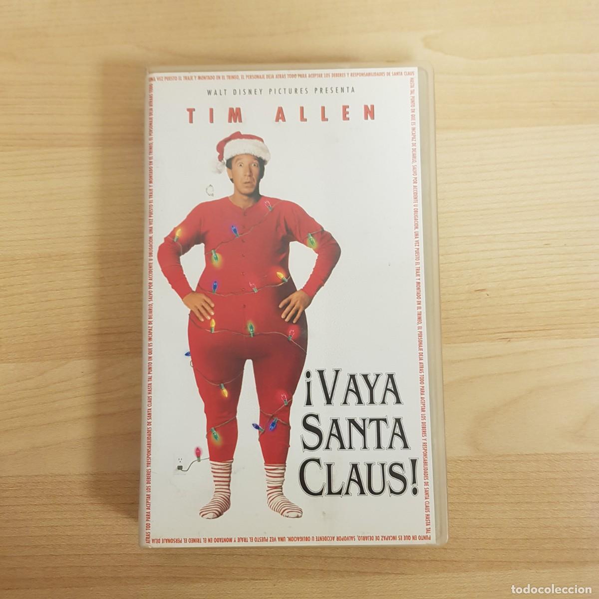 Cine: Vaya Santa Claus VHS Tim Allen Walt Disney Peter Boyle John Pasquin