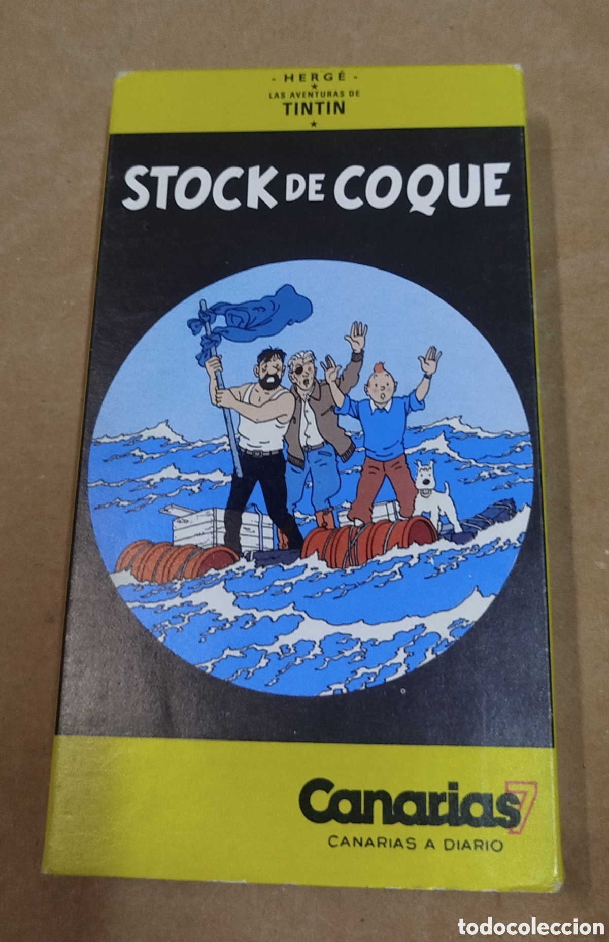 Cine: Tintin. Stock de Coque. VHS