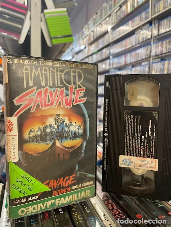 Cine: AMANECER SALVAJE - VHS