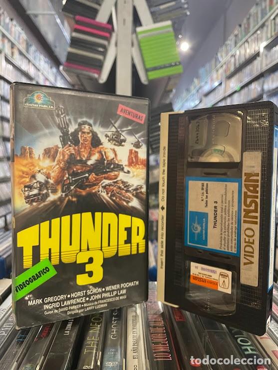 Cine: THUNDER 3 - VHS con Mark Gregory - Foto 1