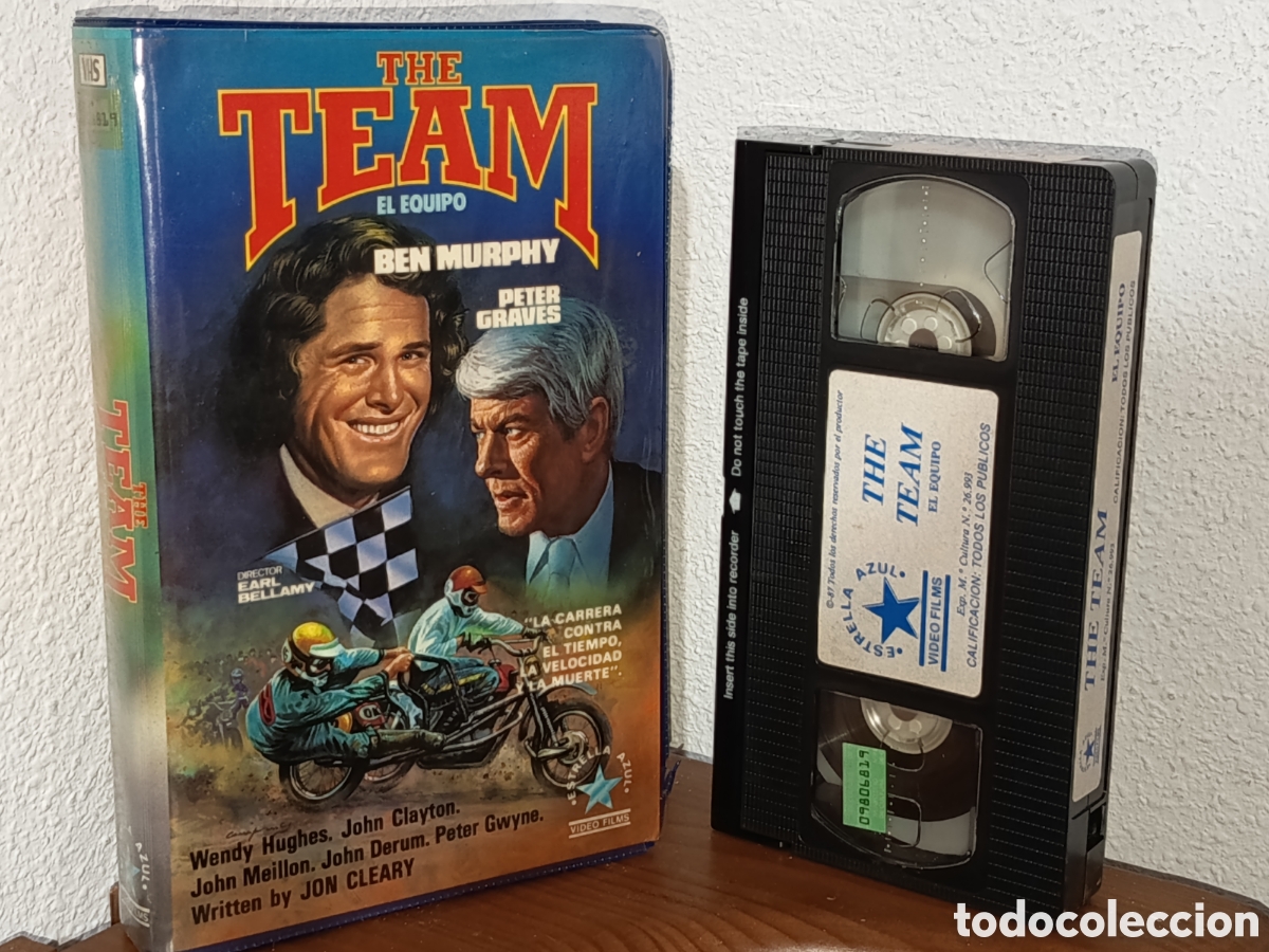 Cine: Te team, el equipo. Pel&iacute;cula VHS