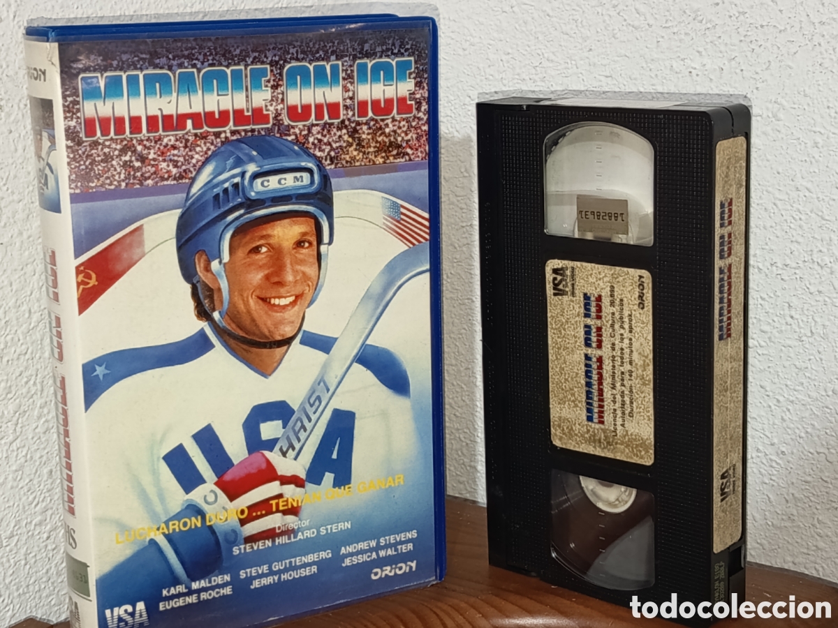 Cine: Milagro en el hielo. Pel&iacute;cula VHS